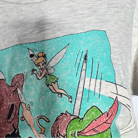 Vintage single story Captain Hook and tinker bell tee - Picture 4 of 7
